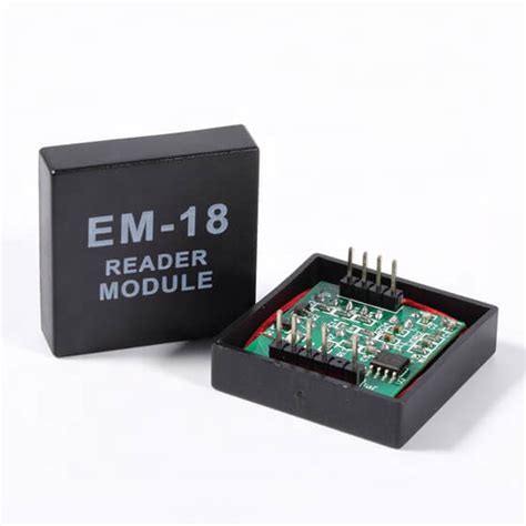 em 18 rfid reader with arduino|em 18 reader module.